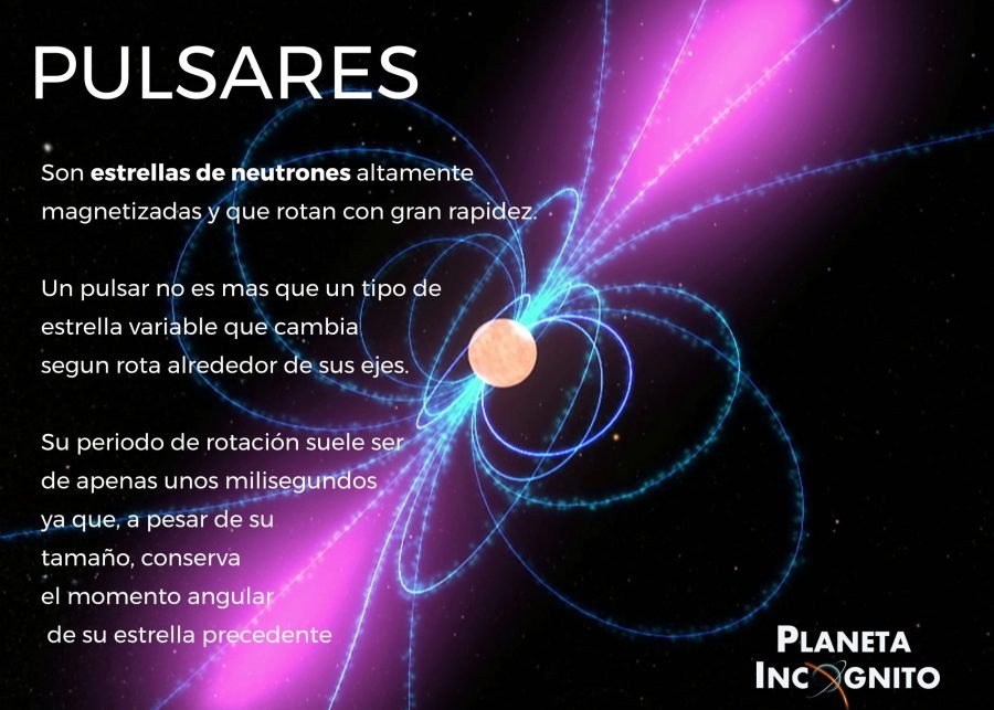 Pulsares, Misterio y Ciencia en Planeta Incógnito: Revista web y podcast