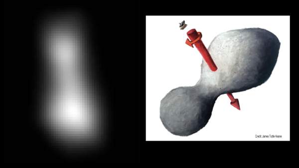 La Primera Imagen De Ultima Thule Es Un Solo Asteroide Con Una Forma Similar A Un Cacahuete, Misterio y Ciencia en Planeta Incógnito: Revista web y podcast