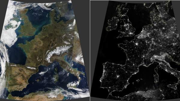 Las Espectaculares Imagenes De Una Inusual Europa Sin Nubes Captadas Desde El Espacio, Misterio y Ciencia en Planeta Incógnito: Revista web y podcast
