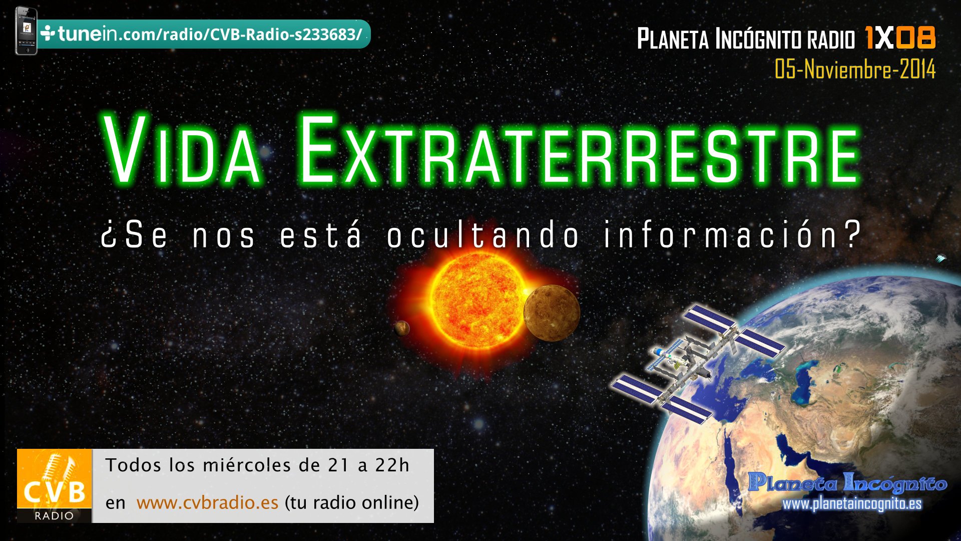 Vida1, Misterio y Ciencia en Planeta Incógnito: Revista web y podcast