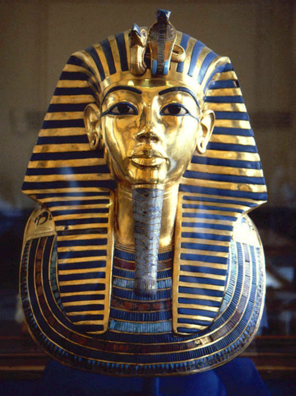 Mascara Funeraria del Faraón Tutankamón