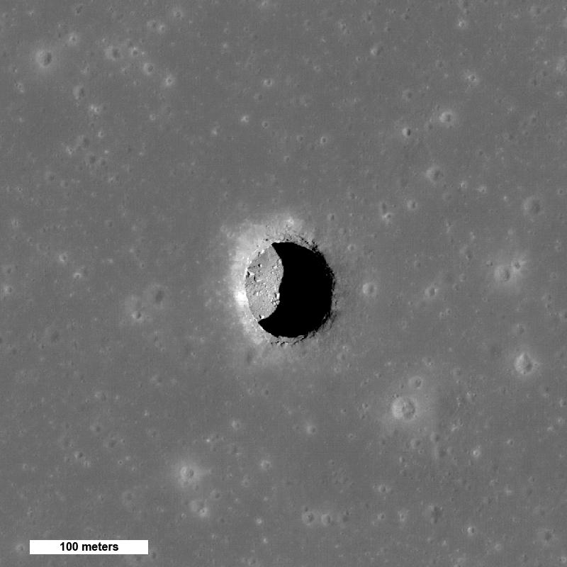 Mare Tranquillitatis Pit Crater, Planeta Incógnito