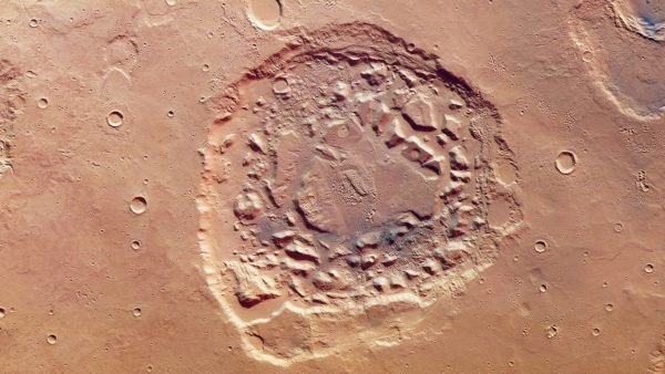 Intriga En Marte Crater De Impacto O Supervolcan, Planeta Incógnito