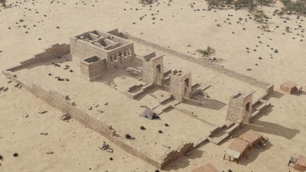 Reconstruyen En 3d Como Era El Templo De Debod En Su Ubicacion Original En 1819, Planeta Incógnito