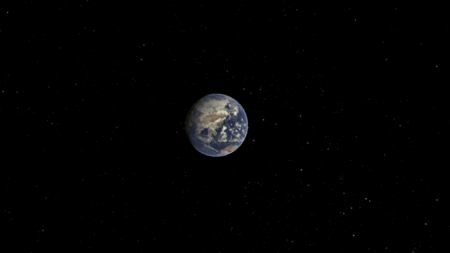 Animación asteroide 2020 QG  realizada por la NASA en su acercamiento a la Tierra